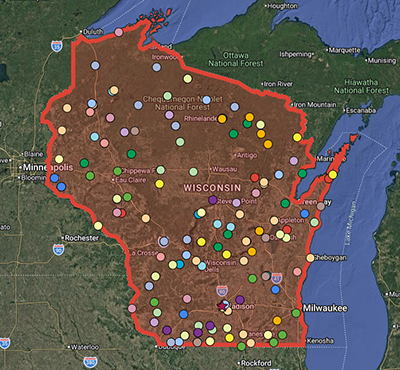 Wisconsin Map